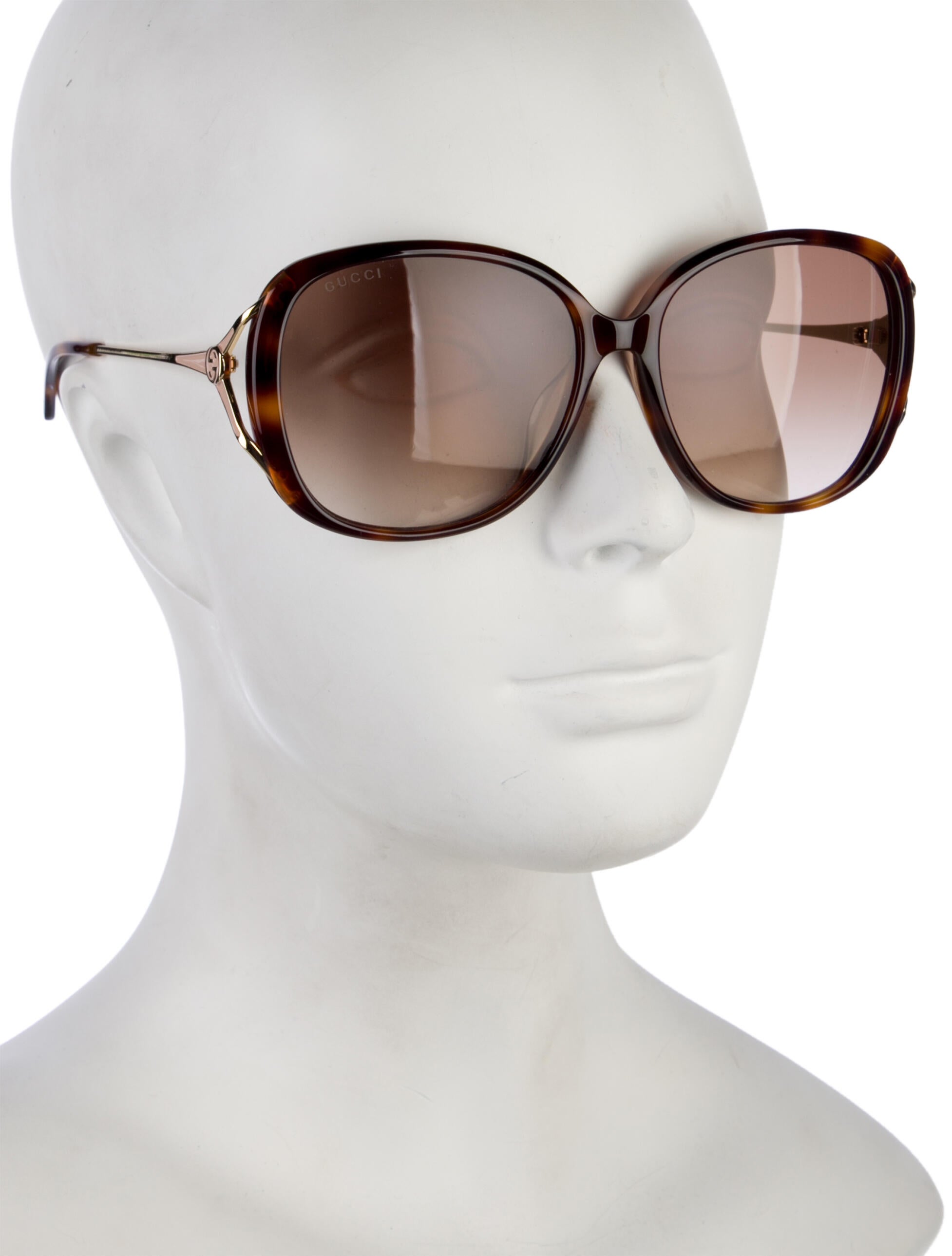 Gucci Oversize Gradient Sunglasses